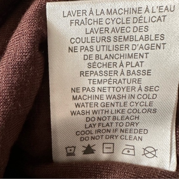 HOUSE OF HARLOW 1960 Ruched Fully Lined Brown & Tan Midi Pencil XL Skirt‎ - Picture 5 of 7